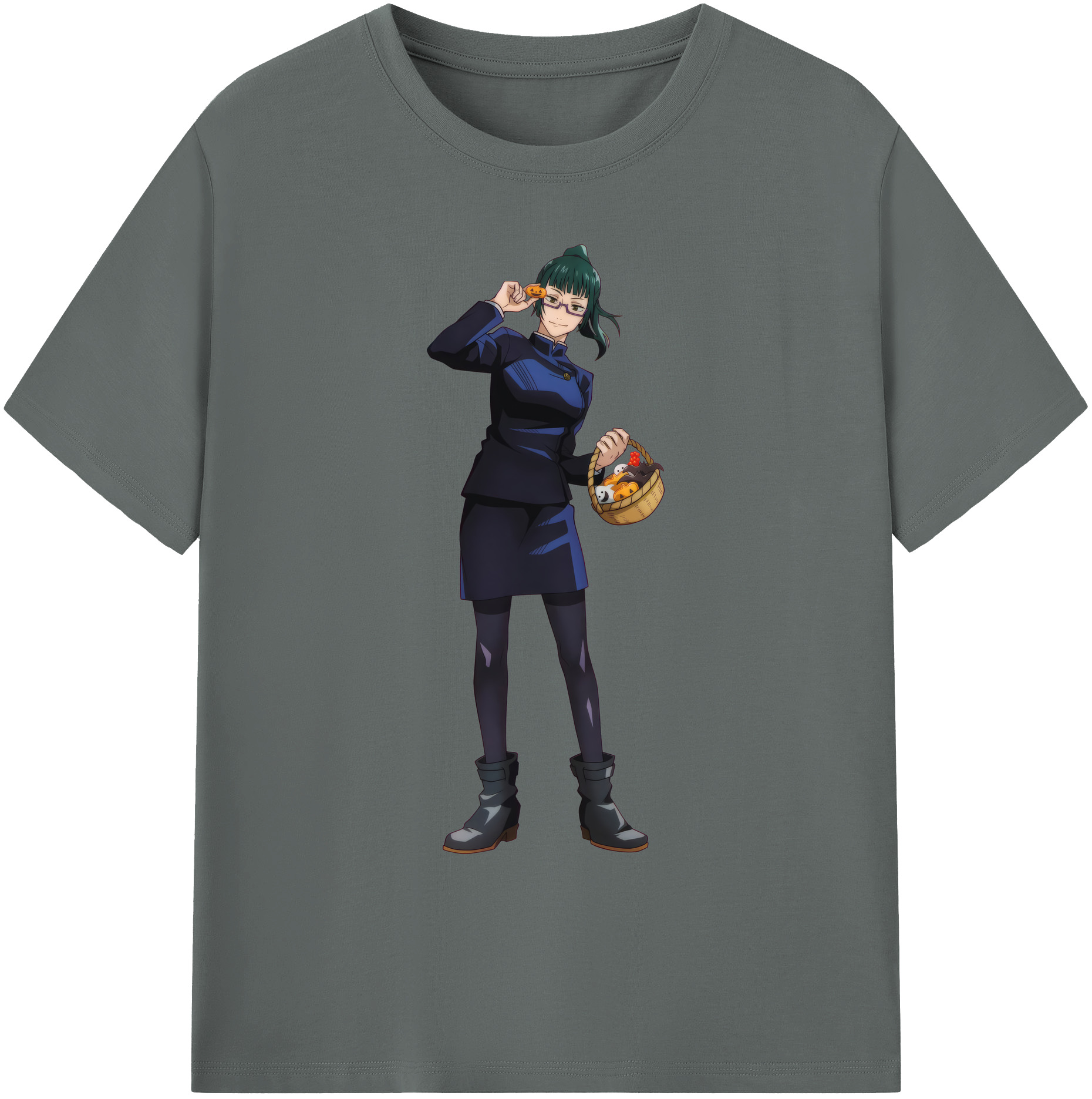 （画像用） 呪術廻戦 Jujutsu Kaisen 綿100％ メンズ半袖Tシャツ｜肌触りやわらか＆通気性